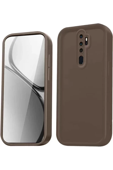 Newface Xiaomi Redmi Note 8 Pro Kılıf Viera Silikon - Kahverengi ürün görseli 1
