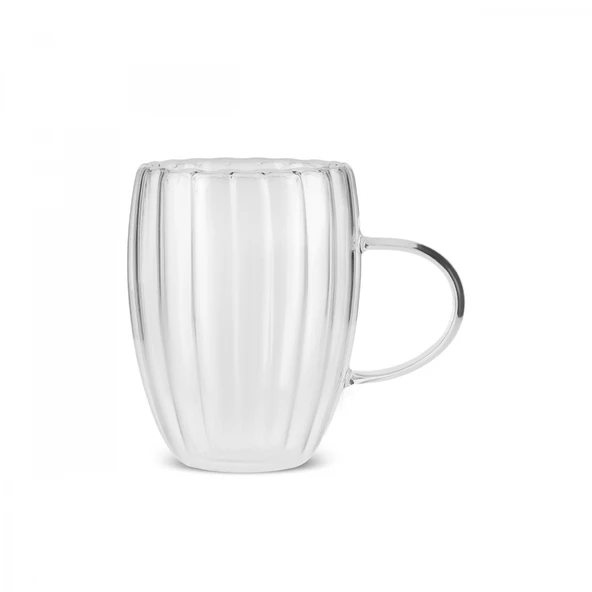 Karaca Pia Alya Çift Cidarlı Mug 330 Ml - Resim 4