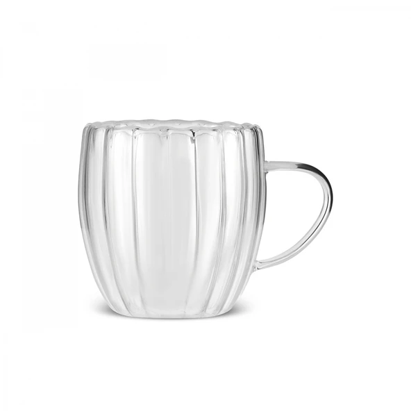 Karaca Pia Alya Çift Cidarlı Mug 240 Ml - Resim 6