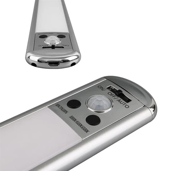 Powermaster SD-333 USB li Hareket Sensörlü 23 Cm Ledli Lamba - Resim 3