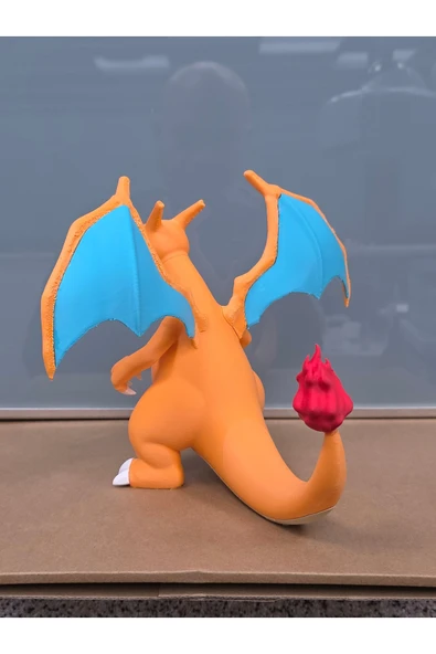 Charizard Pokemon Figür 20cm - Resim 4