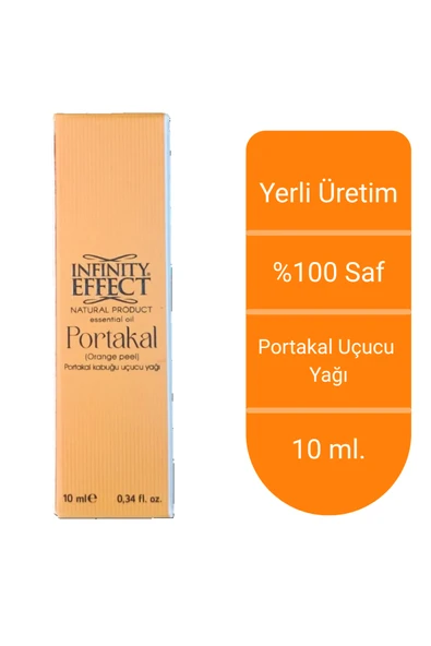 infinity effect Portakal Uçucu Yağ Buhurdanlık Yağı Difizör Esansı Oda Kokusu Esansı ürün görseli 1