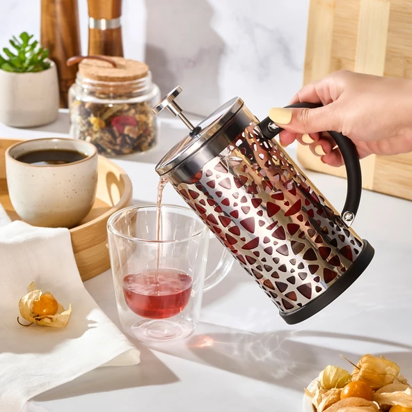 Karaca Nico French Press 600 ml Siyah - Resim 2