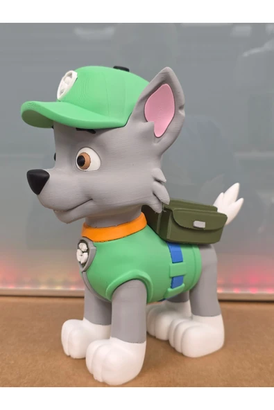 ROCKY PAW PATROL Figür (20cm) - Resim 3