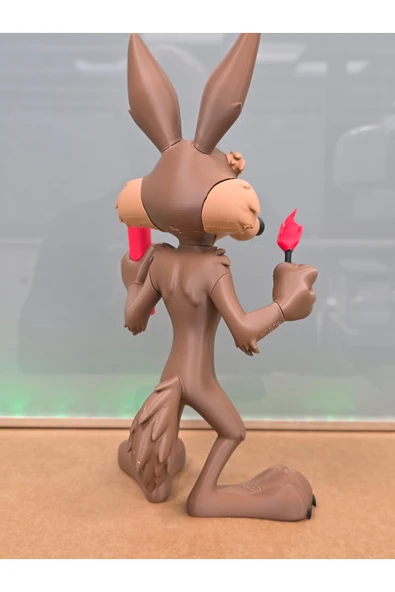 Wile E. Coyote Figür (20cm) - Resim 3