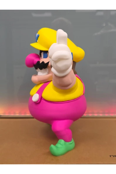 Nintendo Mario Wario Figür (20cm) - Resim 3