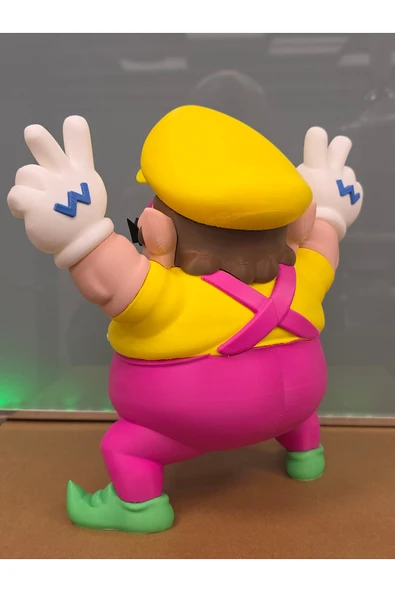 Nintendo Mario Wario Figür (20cm) - Resim 4