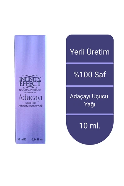 infinity effect Adaçayı Uçucu Yağ Buhurdanlık Yağı Difizör Esansı Oda Kokusu Esansı ürün görseli 1
