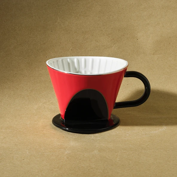 Karaca Hatır Dripper Kırmızı 13,6 cm ürün görseli 1