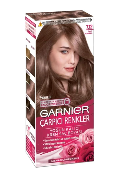 Garnier Çarpici Renkler 7.12 Inci Kumral ürün görseli 1