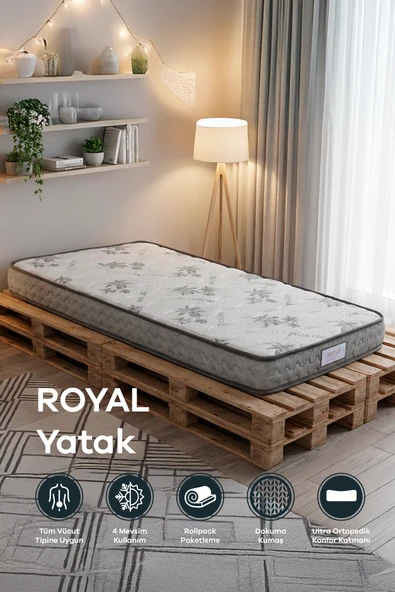 Mobyat Ultra Full Ortopedik Royal Sünger Yatak Yavrulu Yatak Ranza Yatağı Misafir Yatağı Dayanıklı Yer Yatağı ürün görseli 1