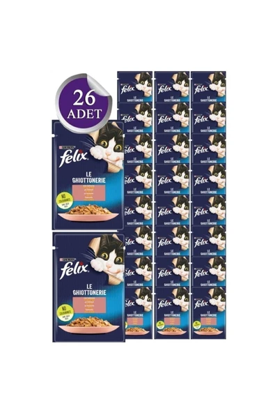 Felix Karışık Kedi Yaş Maması 85gr*26 ürün görseli 1