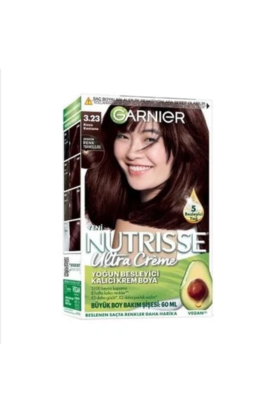 Nutrisse Ultra Creme Saç Boyası 3.23 Koyu Kestane ürün görseli 1
