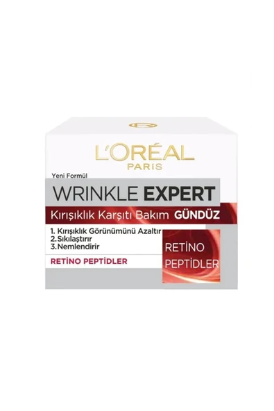 LOREAL PARİS WRINKLE EXPERT KIRIŞIKLIK KARŞITI GÜNDÜZ KREMİ ürün görseli 1