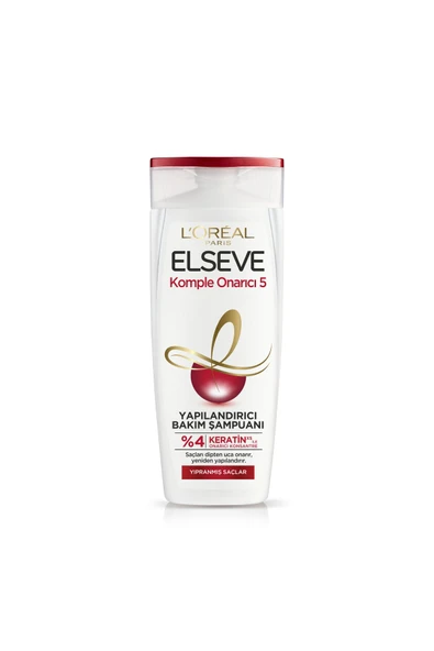 Loreal Paris Elseve Komple Onarıcı 5 Yapılandırıcı Bakım Şampuanı 390 ml ürün görseli 1