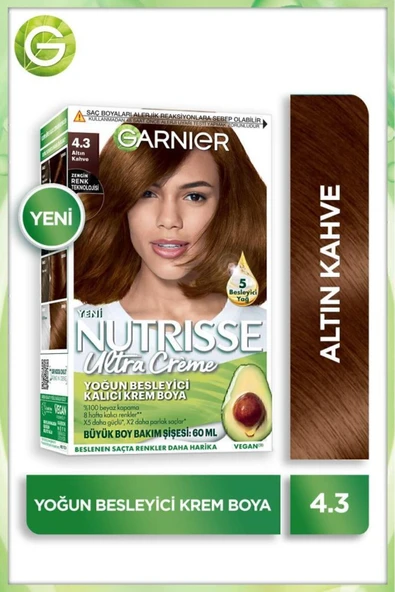 Nutrisse Yoğun Besleyici Saç Boyası 4.3- ürün görseli 1