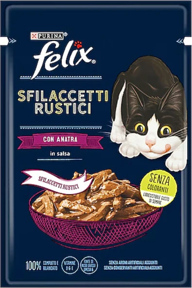 Tasty Shreds Ördekli Yaş Kedi Maması 80 Gr. 26 Adet ürün görseli 1