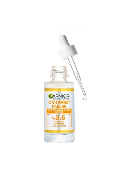 GARNİER C VİTAMİNİ PARLAK SÜPER AYDINLATICI SERUM 30 ML ürün görseli 1