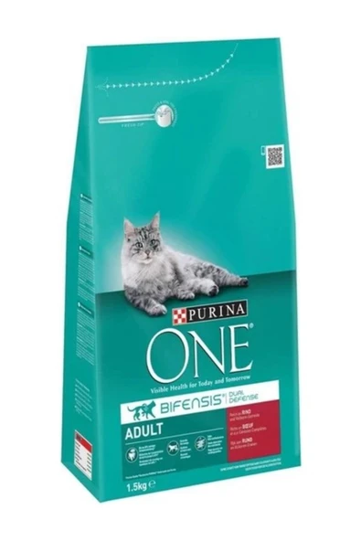 Purina One Sığır Etli Yetişkin Kedi Maması 1.5 Kg ürün görseli 1