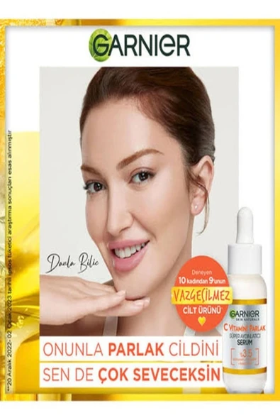 GARNİER C VİTAMİNİ PARLAK SÜPER AYDINLATICI SERUM ürün görseli 1