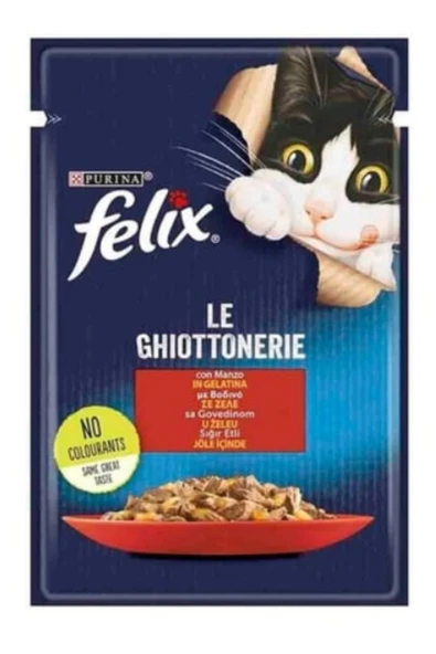 Sığır Etli Yaş Kedi Maması 85 Gr x 26 Lı ürün görseli 1