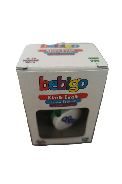 Bebigo Klasik Emzik No:2 (6 ADET) ürün görseli 1