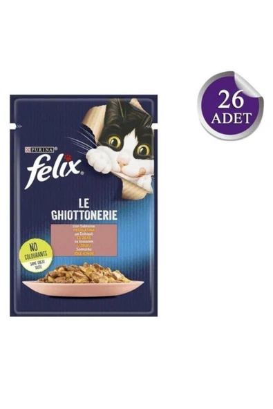 Felix Somonlu Yetişkin Kedi Konservesi 85gr X 26 Adet ürün görseli 1