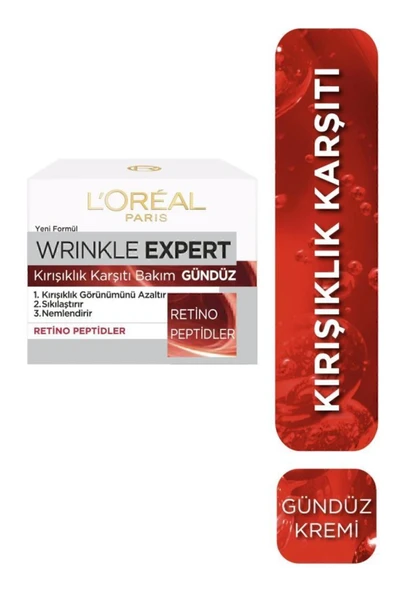 Wrinkle Expert Kırışıklık Karşıtı Gündüz Nemlendirici Bakım Kremi 50ml ürün görseli 1