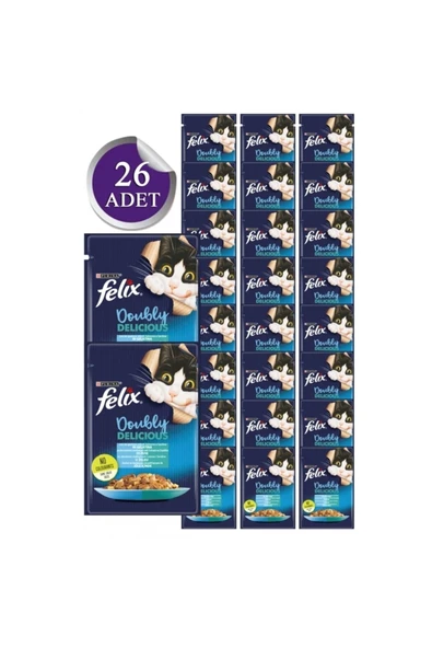 Çifte Lezzet Somon&sardalya 26 X 85 Gr. (yeni Paket) ürün görseli 1
