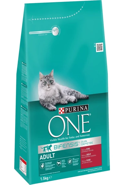 One Kedi Maması Sığır Etli 1,5 Kg ürün görseli 1