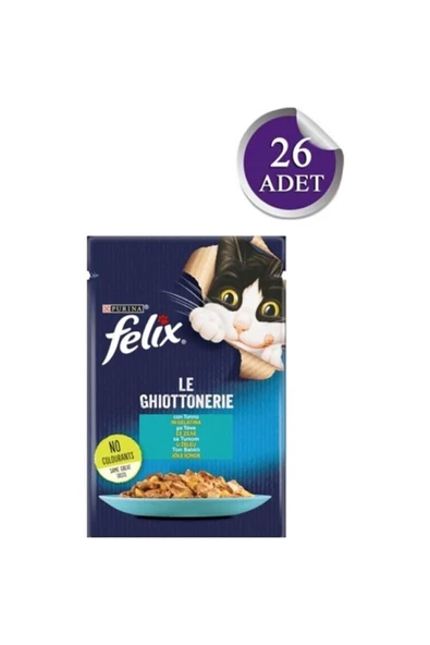 Karışık Felix Junior Yavru Pouch 26 Adet ürün görseli 1