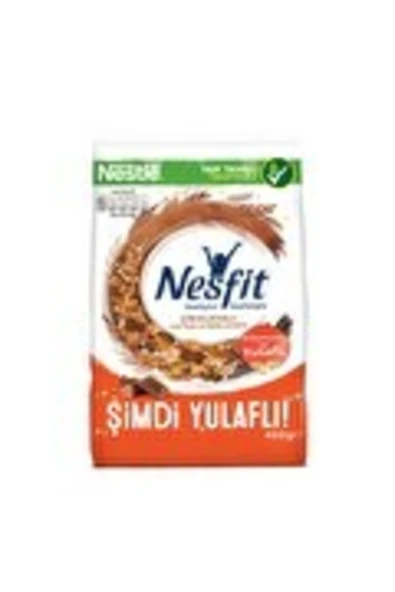 Nesfit Çikolatalı Tam Buğday Ve Pirinç Gevreği 400 G ürün görseli 1