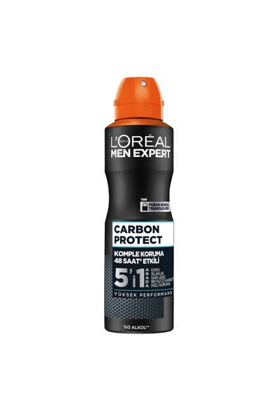 L'oral Paris Men Expert Carbon Protect Anti Perspirant Deodorant 150 ml ürün görseli 1