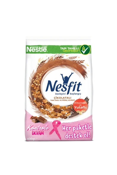 Nesfit Çikolatalı Kahvaltılık Gevrek 400 gr 6 Adet ürün görseli 1