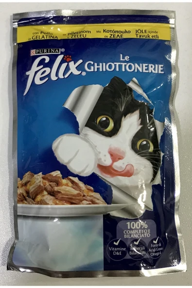 Purina Felix Tavuklu Kedi Yaş Maması 20 X Adet ürün görseli 1
