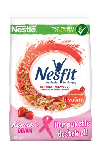 Nesfit Kırmızı Meyveli Kahvaltılık Gevrek 400 G ürün görseli 1