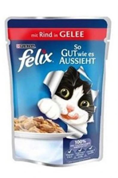 Sığır Etli Yetişkin Kedi Pouch 6 Adet Avantaj Paketi ürün görseli 1