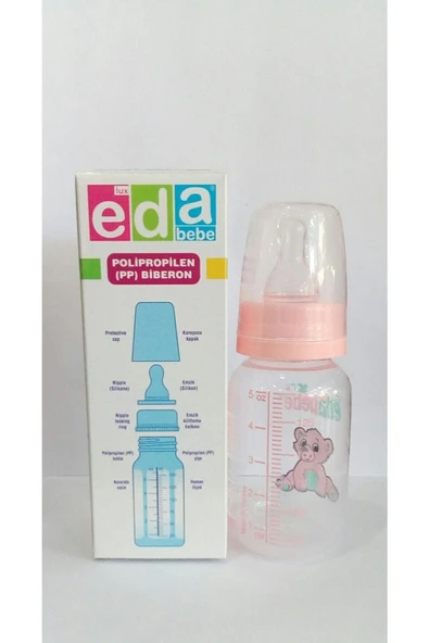 Eda Bebe Polipropilen Biberon 150 Ml ürün görseli 1