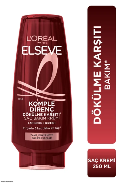 Komple Direnç Dökülme Karşıtı Saç Bakım Kremi 250 ml ürün görseli 1