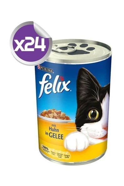 Purina Tavuklu Kedi Konservesi 400 Gr X24 ürün görseli 1