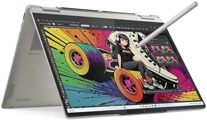 Lenovo Yoga 7 2-In-1 14AKP10 Amd Ryzen Aı 7 350 32GB Ram 1tb SSD 14" Windows 11 Pro 83JR00ADTR Dokunmatik Bilgisayar ürün görseli 1