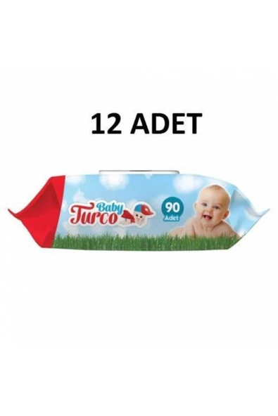 Islak Havlu - Mendil 12 X 90'lı 1080 Yaprak Kapaklı ürün görseli 1