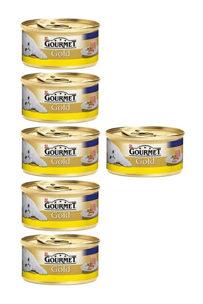Gold Kıyılmış Tavuklu Yaş Kedi Maması 85Gr 6AL 5ÖdeCNDST0510GGKT ürün görseli 1