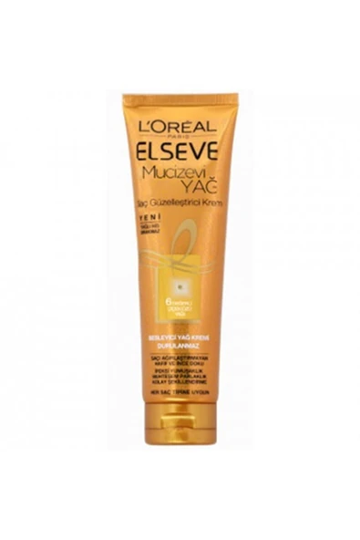 L'oréal Paris Elseve Mucizevi Yağ Saç Güzelleştirici Krem 150 ml ürün görseli 1