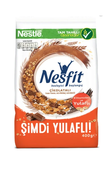 Nesfit Çikolatalı Kahvaltılık Gevrek 400gr ürün görseli 1