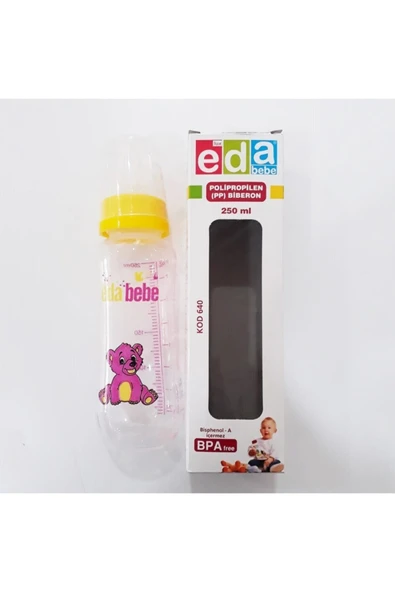 Bebek Biberon 250 ml Polipropilen Sağlıklı Ve Güvenilir 1 Adet ürün görseli 1