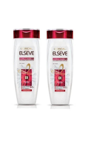Komple Onarıcı 5 Yapılandırıcı Bakım Şampuanı 360ml X2adet ürün görseli 1