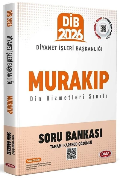 Data 2026 GYS DİB Diyanet İşleri Başkanlığı Murakıp Soru Bankası Çözümlü Görevde Yükselme Data Yayınları ürün görseli 1
