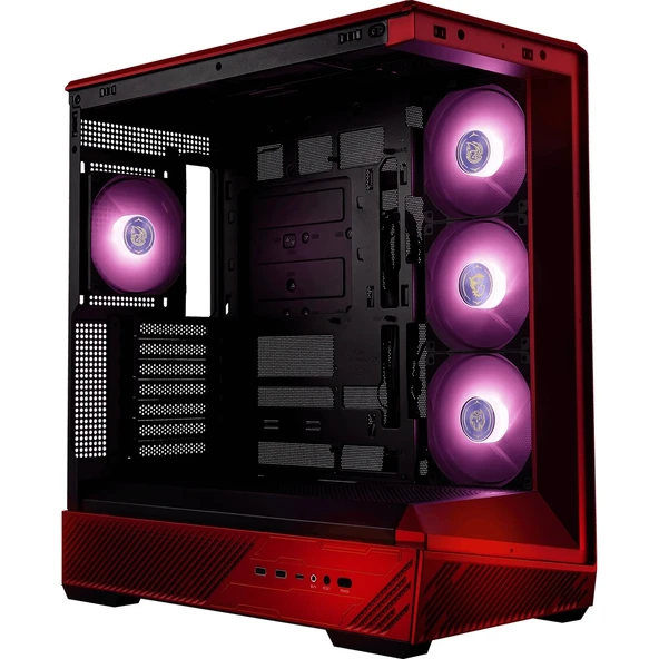 MSI PANO 130R MLG EDITION 3X120MM ARGB 1X120MM ARGB FAN ATX PANORAMİK GAMİNG BİLGİSAYAR KASASI ürün görseli 1