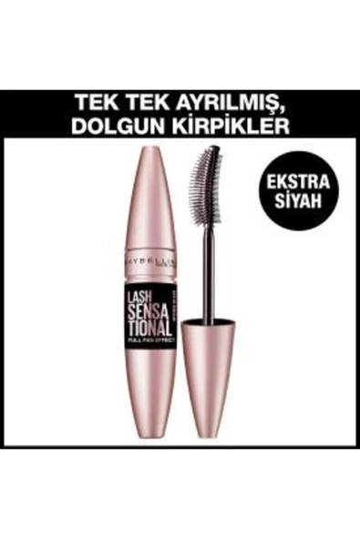 Lash Sensational Yelpaze Etkili Intense Black Maskara - Ekstra Siyah ürün görseli 1